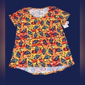NEW Womens Lularoe Classic Tee XL